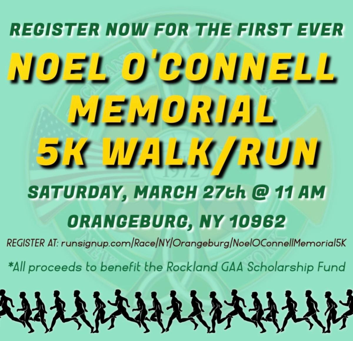 Noel O’Connell Memorial 5k to be held March 27th