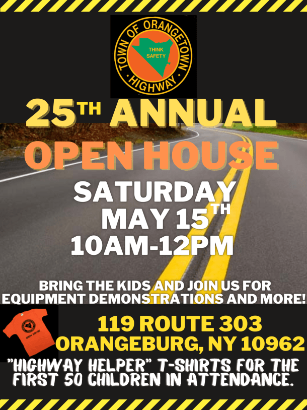 Orangetown Highway Department to host 25th annual Open House