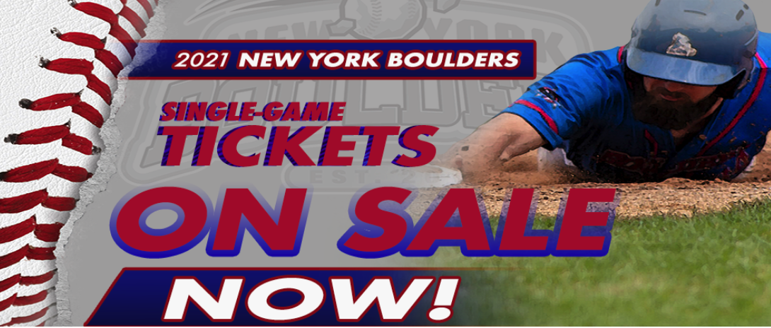 Boulders tickets on sale now