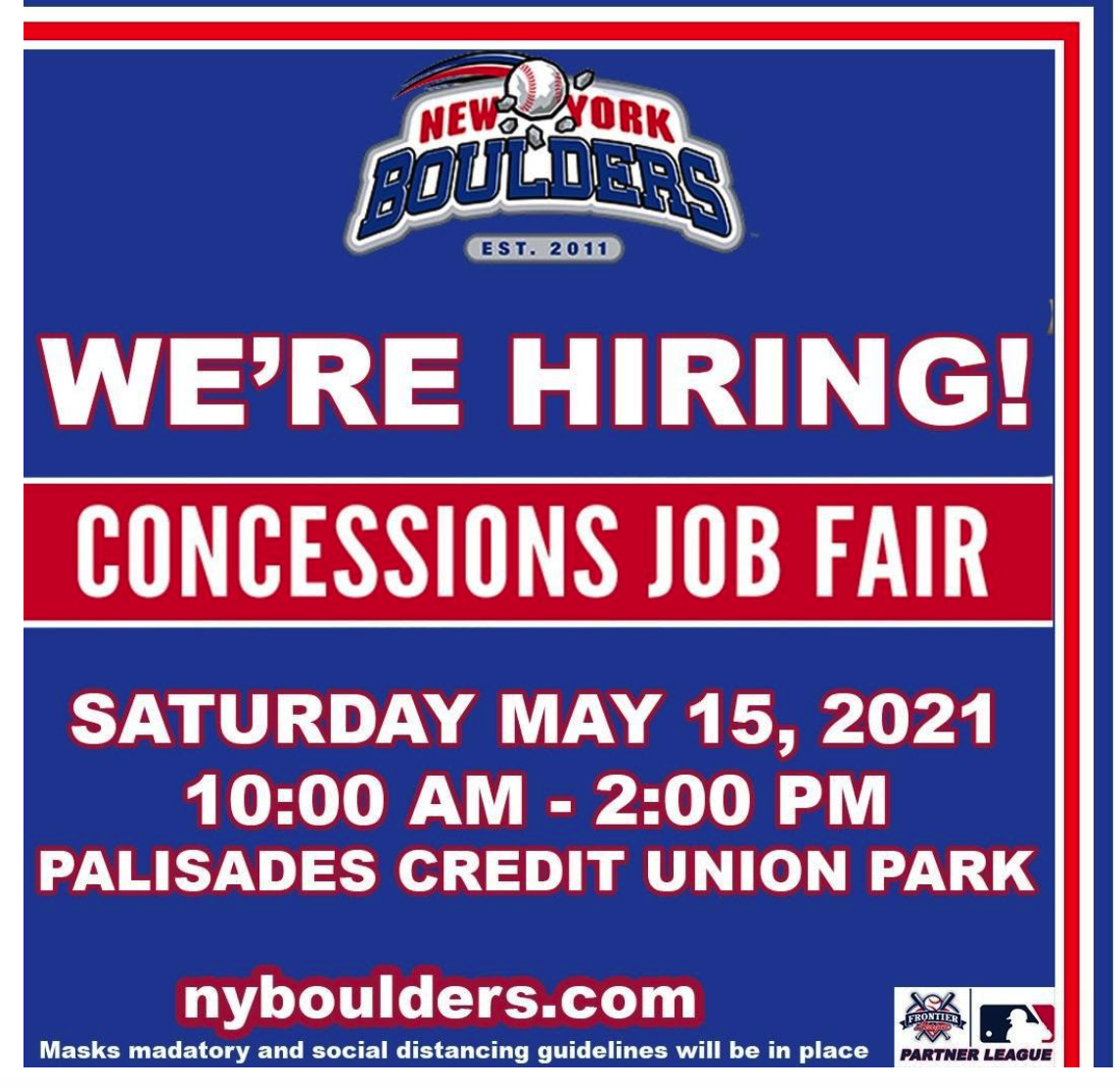 Concessions job fair to be held May 15th Rockland News It's Local that Matters.