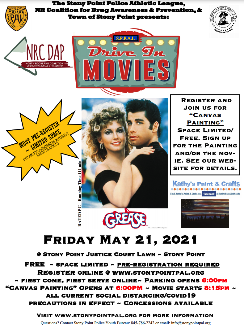 Stony Point PAL to present Grease on May 21st