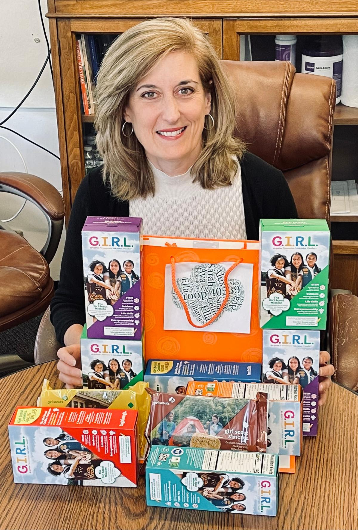 Thank you to Girl Scout Troop 40539