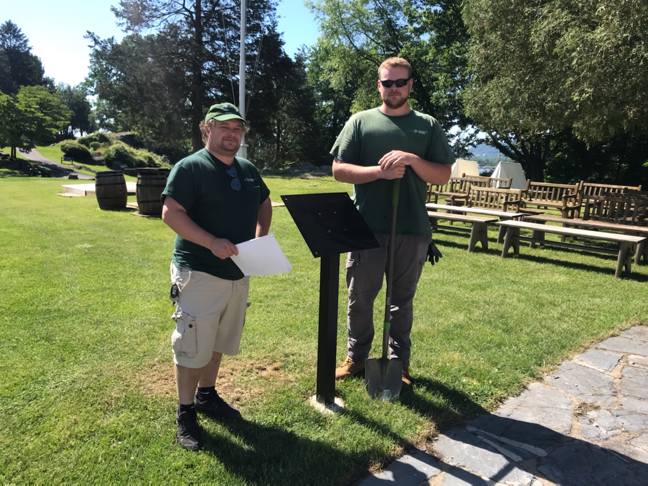 New Outdoor Historic Interpretive Signs at Stony Point Battlefield