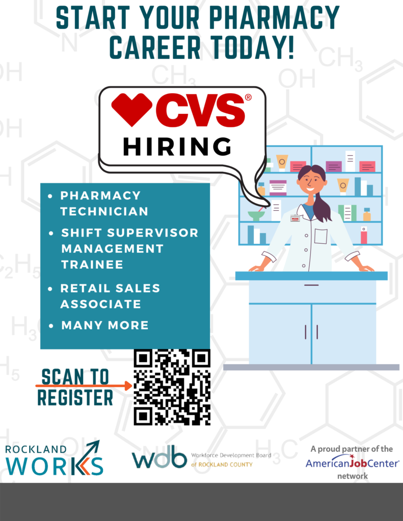 CVS Hiring Event Hosted By Rockland Works - Rockland News - It's Local ...