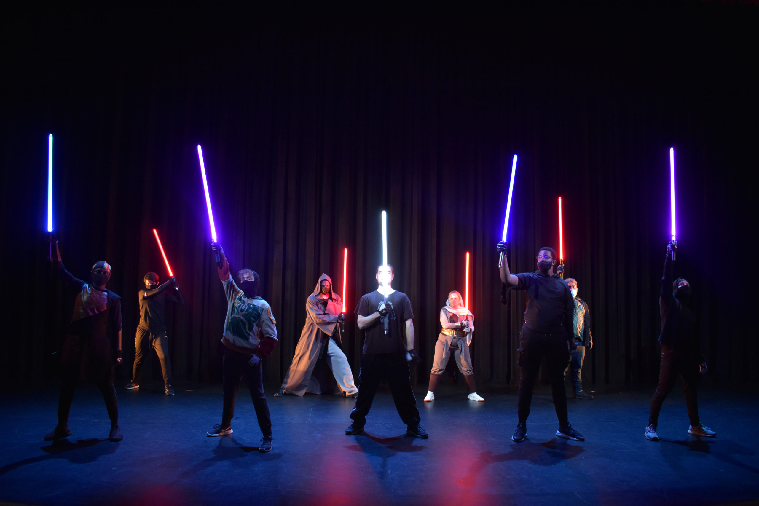 RCC Visual and Performing Arts Students Receive Lightsaber SAFD Credentials