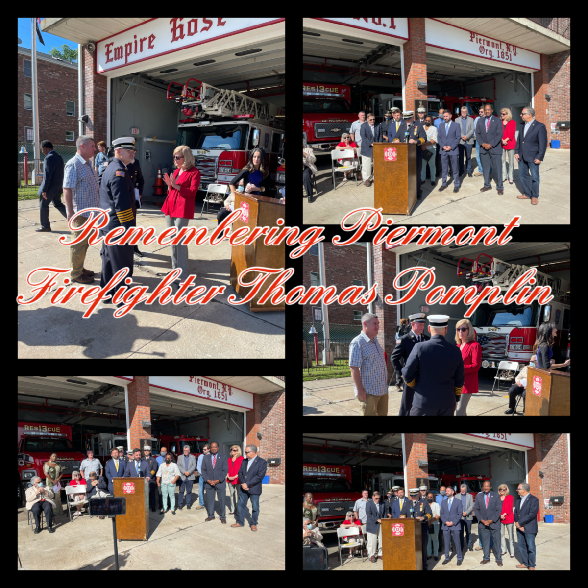 Remembering Piermont firefighter Thomas Pomplin