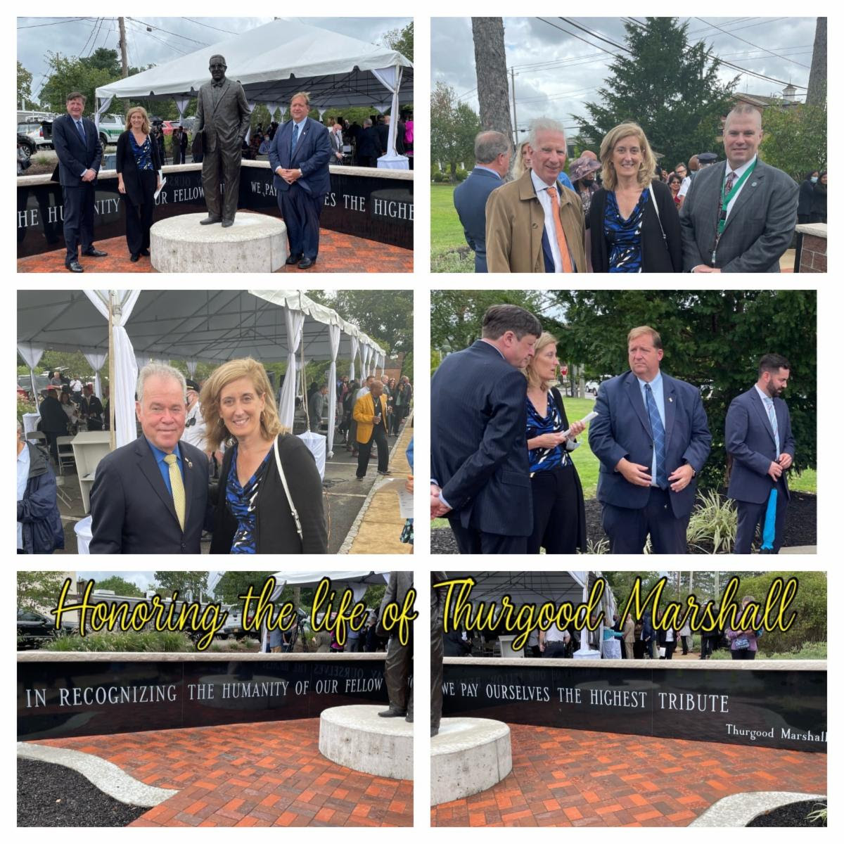 Thurgood Marshall monument unveiled