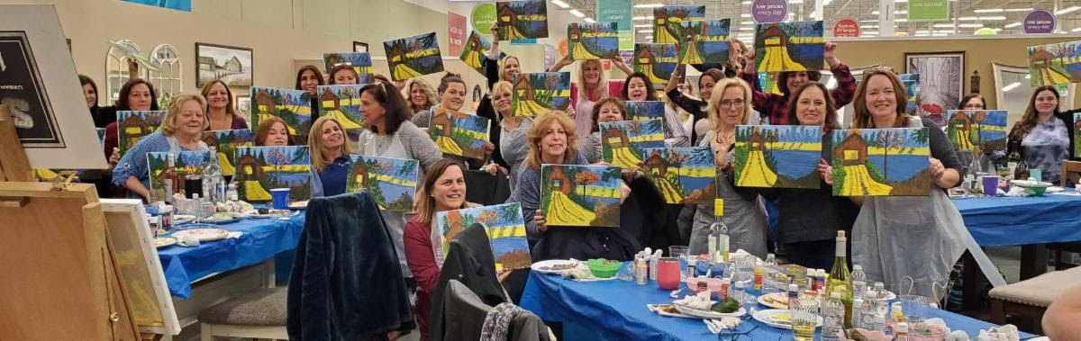 Paint and Sip Fundraiser on November 4th