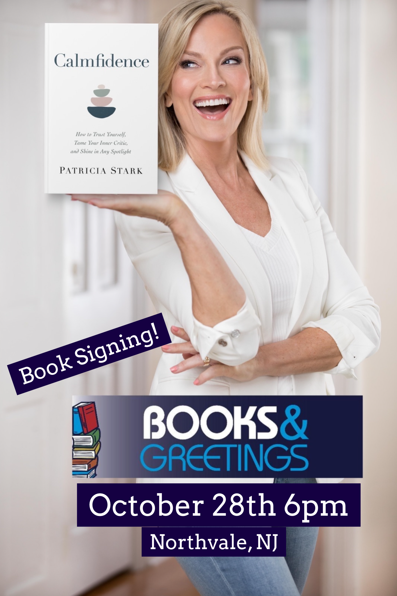 Rockland County Native Releases New Book CALMFIDENCE: How to Trust Yourself, Tame Your Inner Critic, and Shine in Any Spotlight