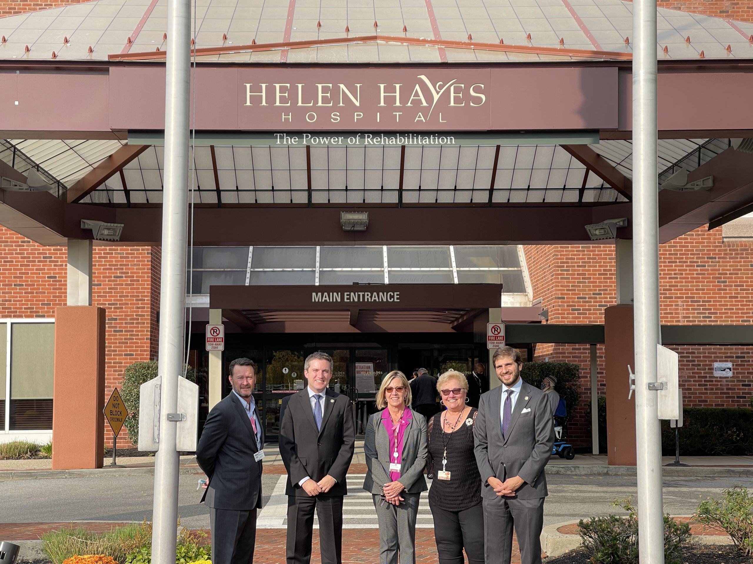 State Senators James Skoufis and Andrew Gounardes Visited Helen Hayes Hospital in Rockland County as part of Civil Service Tour