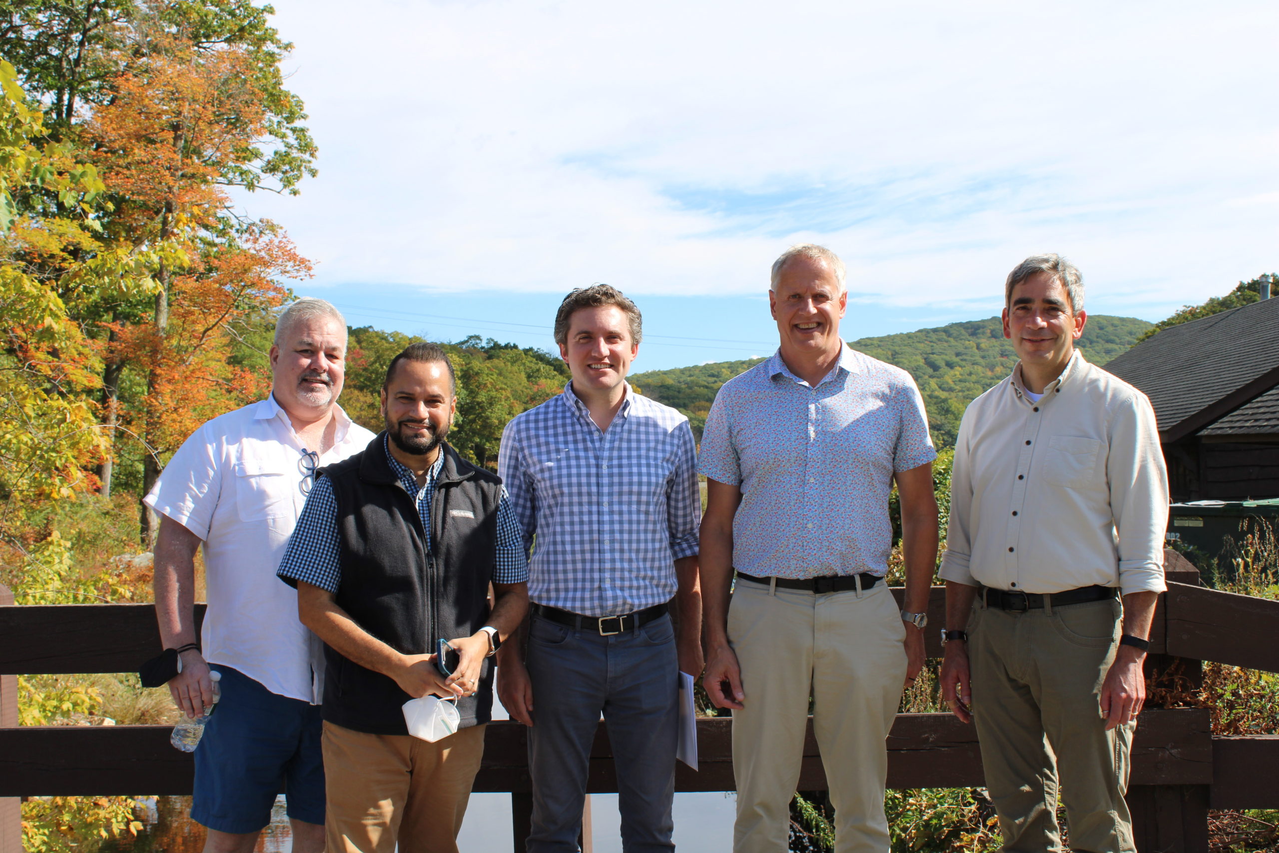 Skoufis Tours Harriman and Bear Mountain State Parks;Continues Push for Sebago Beach Reopening