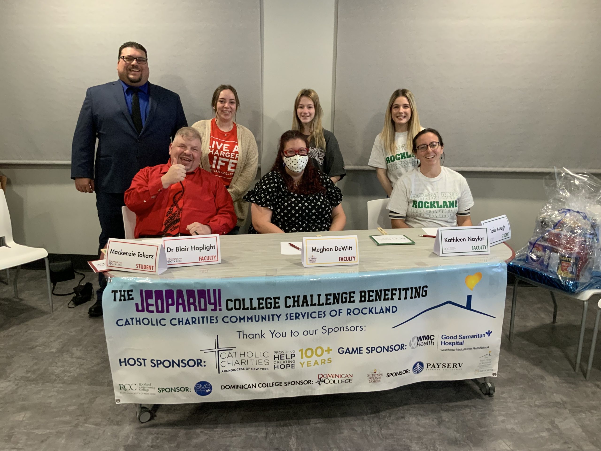 Rockland Community College Emerges the Champion in the Catholic Charities Community Services of Rockland College Jeopardy Challenge