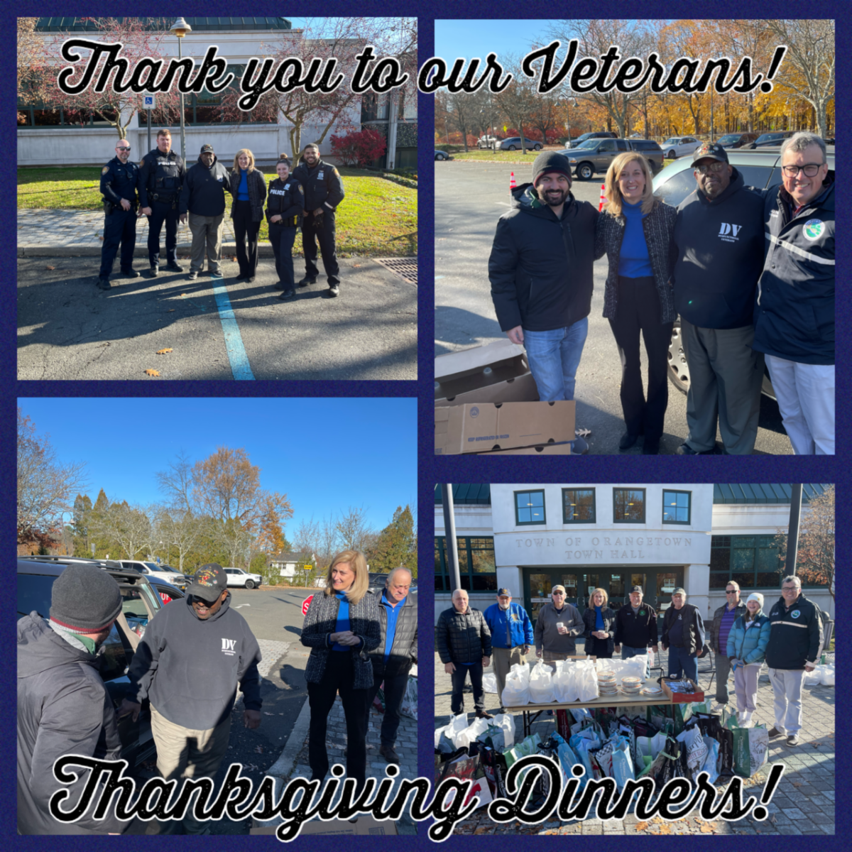 Orangetown provides dinners to veterans