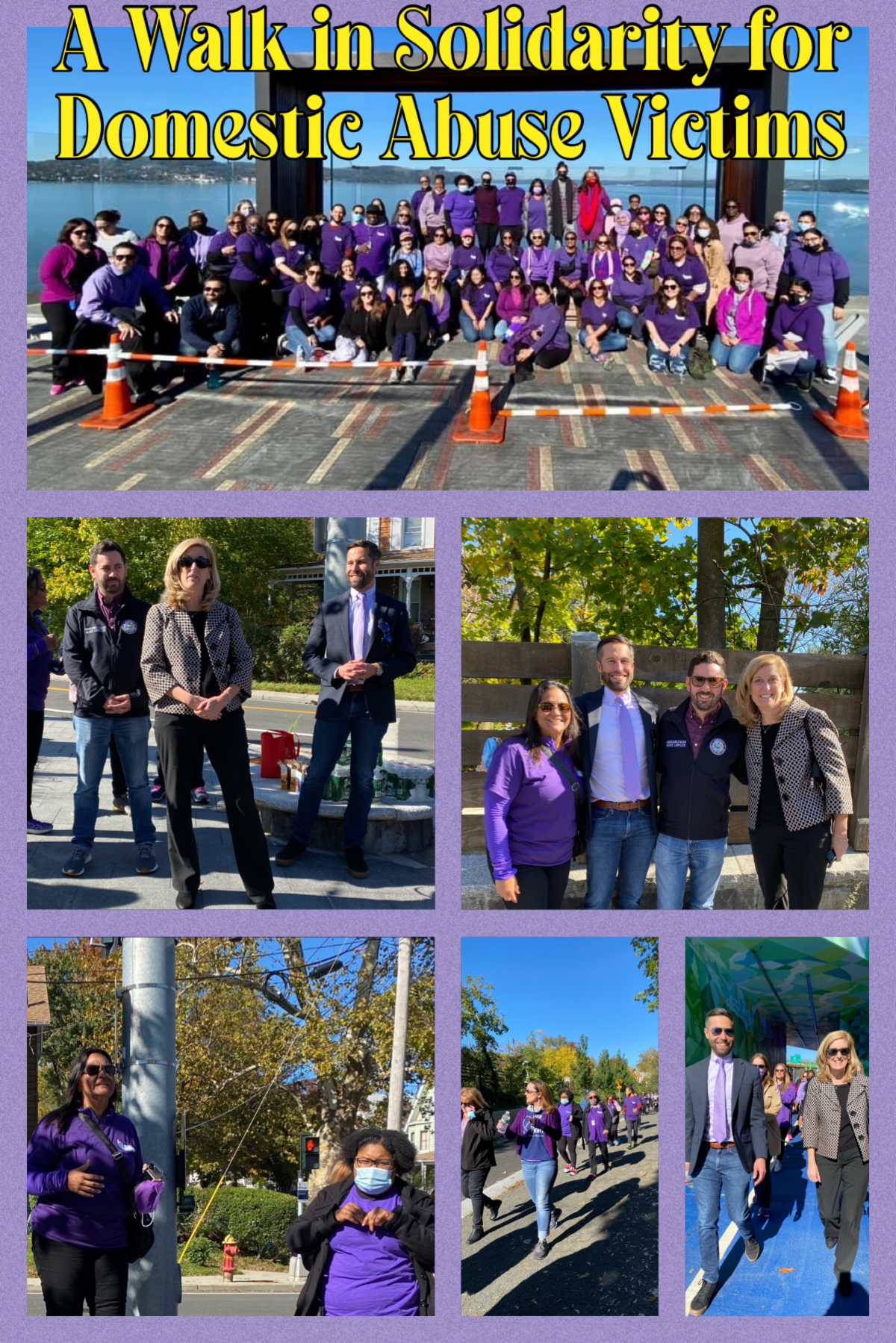 A Walk in Solidarity for Domestic Abuse Victims