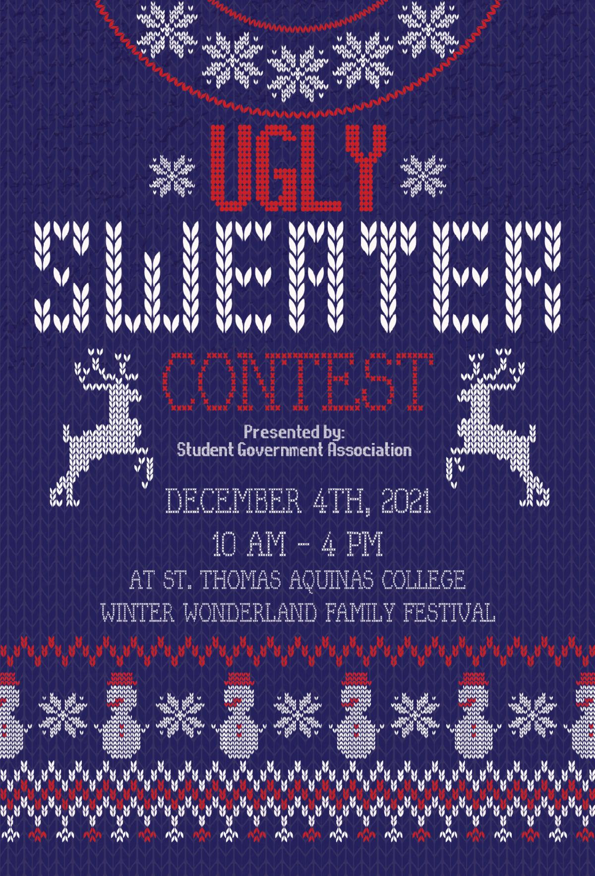 STAC to host Ugly Sweater Contest