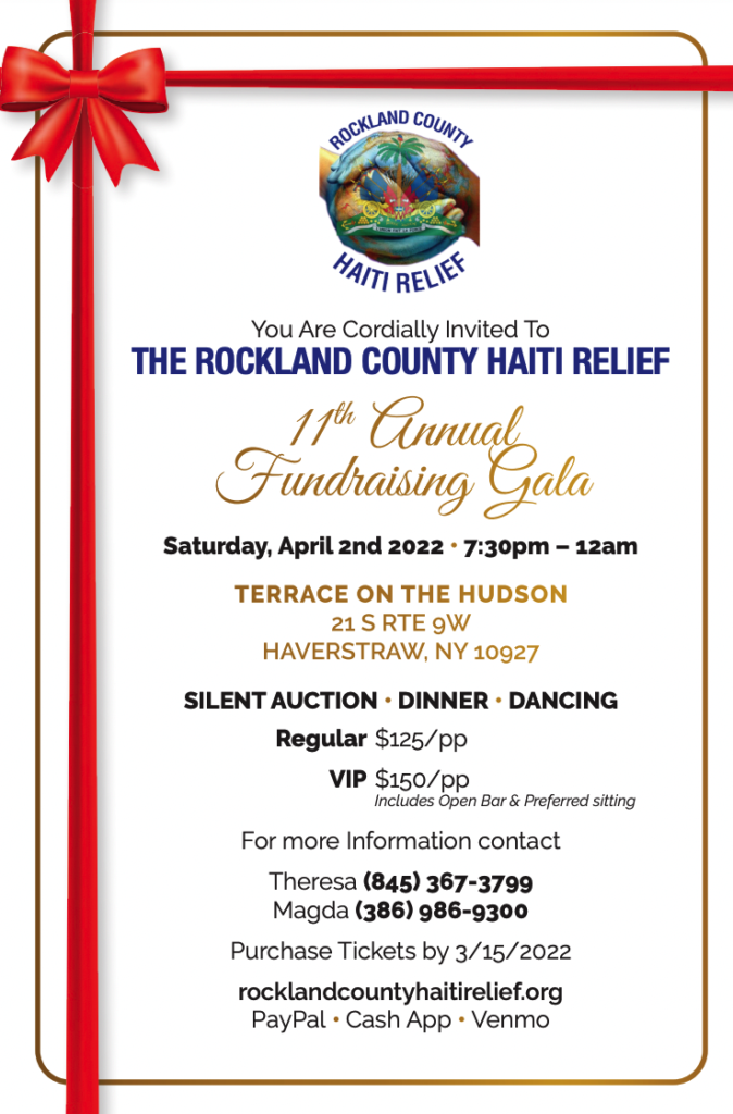 Rockland County Haiti Relief Hosts 11th Annual Gala Rocklandnews