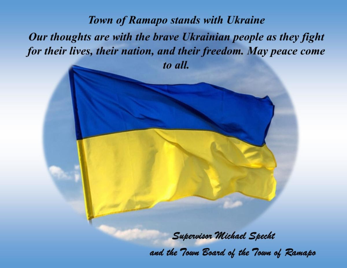 Town of Ramapo Stands With Ukraine