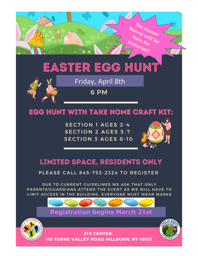 Easter Egg Hunt in Hillburn