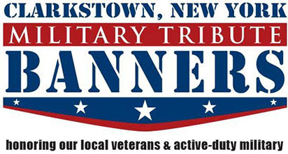 Clarkstown Military Tribute Banner
