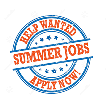 Help Wanted For Summer Jobs