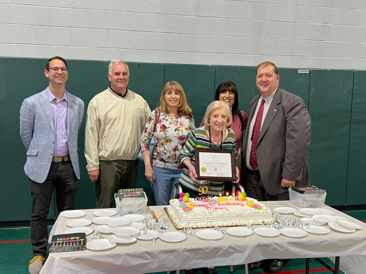 Happy 90th Birthday to Nanuet II Senior Club member Fran Caramanico!