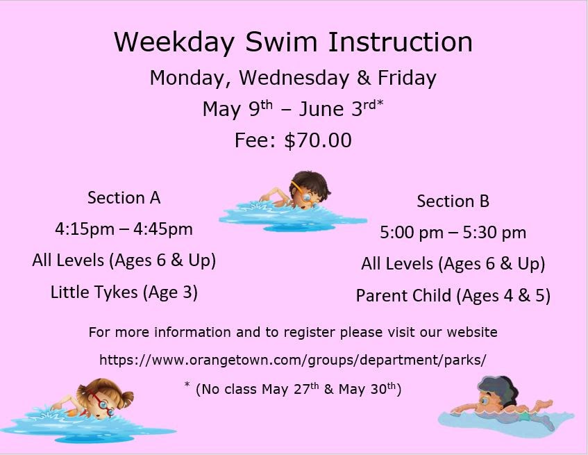 Weekday Swim Instruction