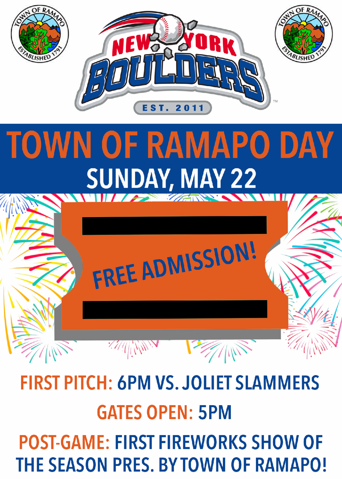 Boulders Free Admission!