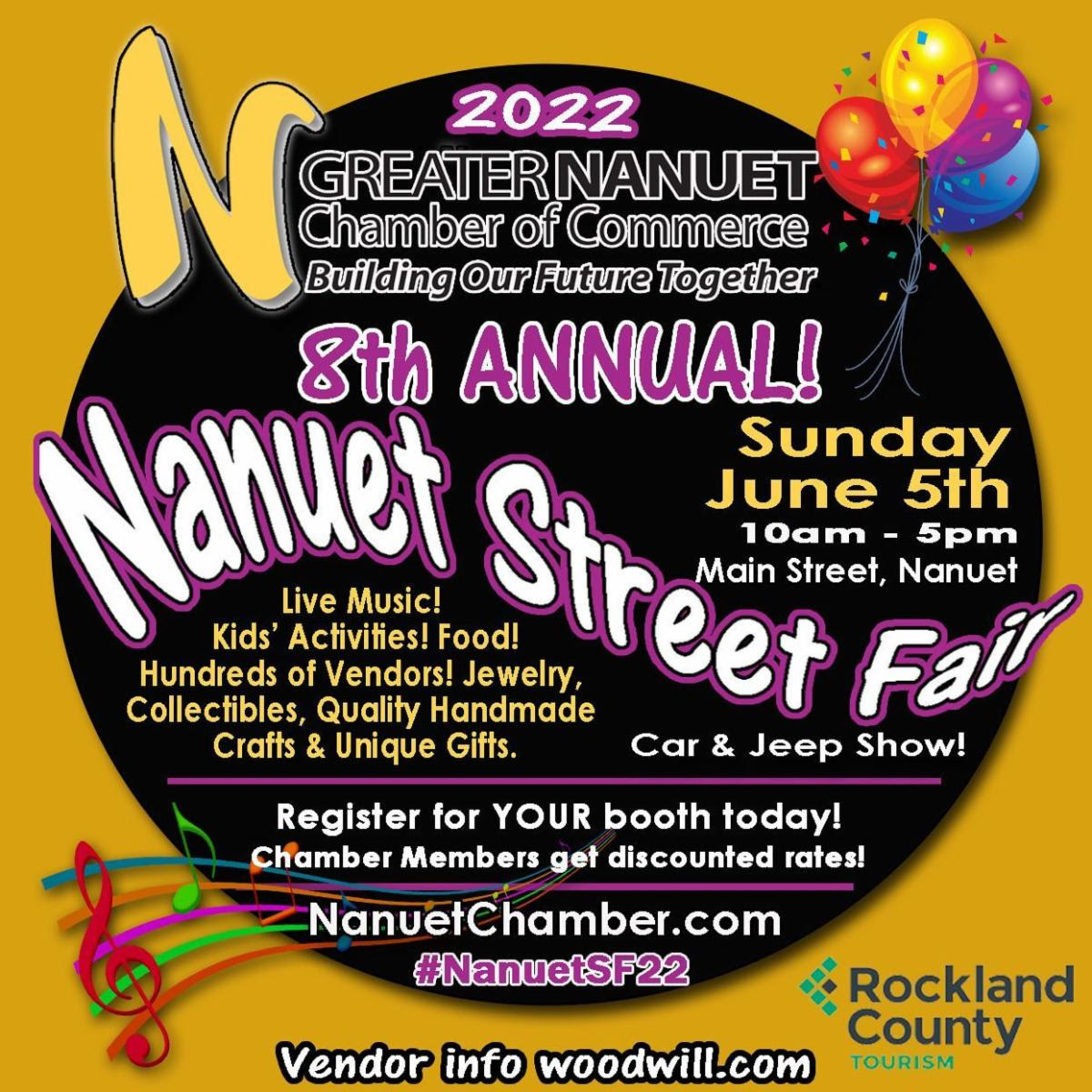 Nanuet Chamber of Commerce Street Fair Rockland News It's Local