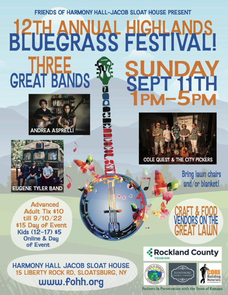 12th Annual Highlands Bluegrass Festival - Rockland News - It's Local ...