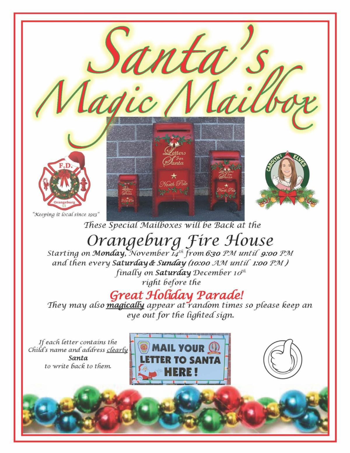 Santa’s Magic Mailbox