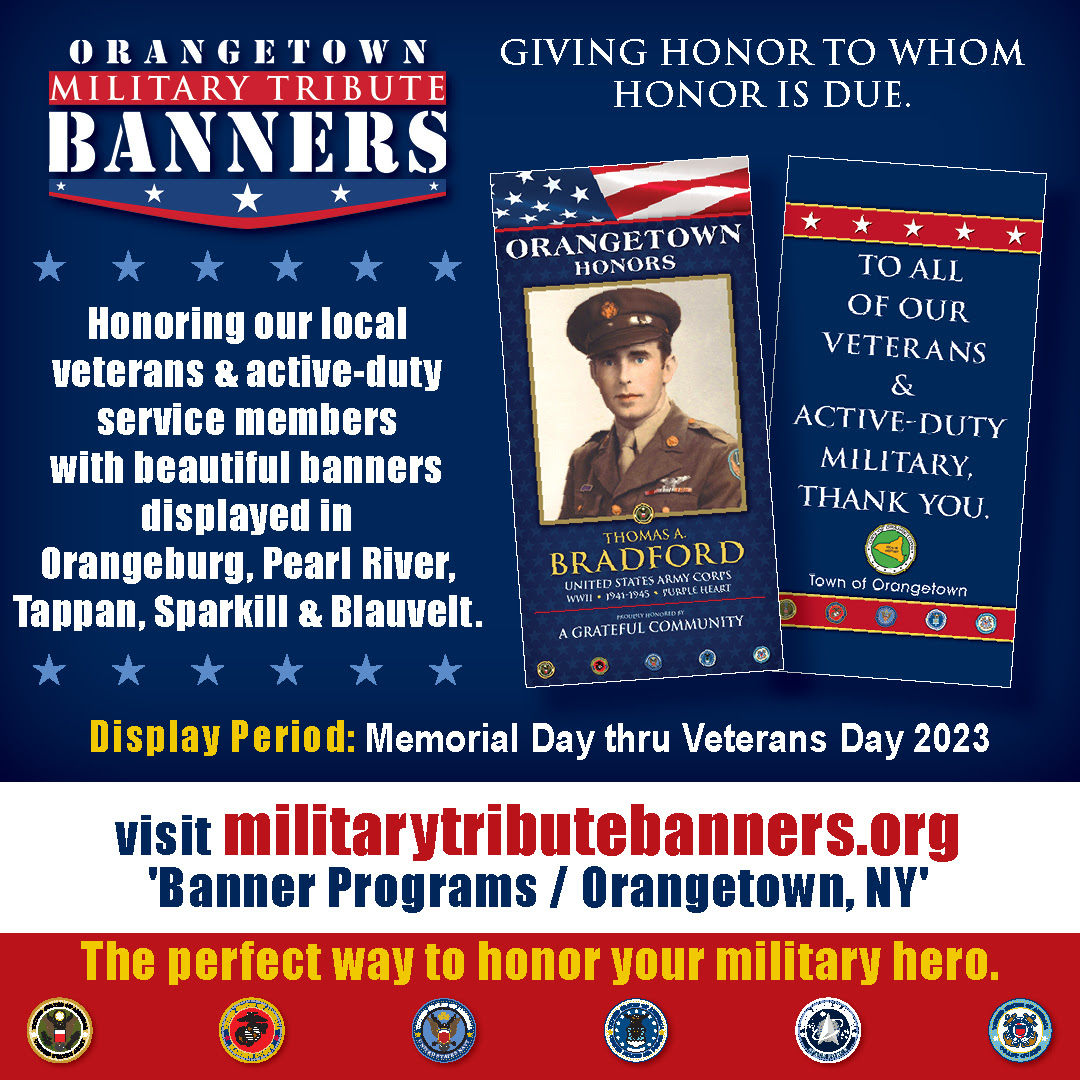 Orangetown Military Tribute Banners