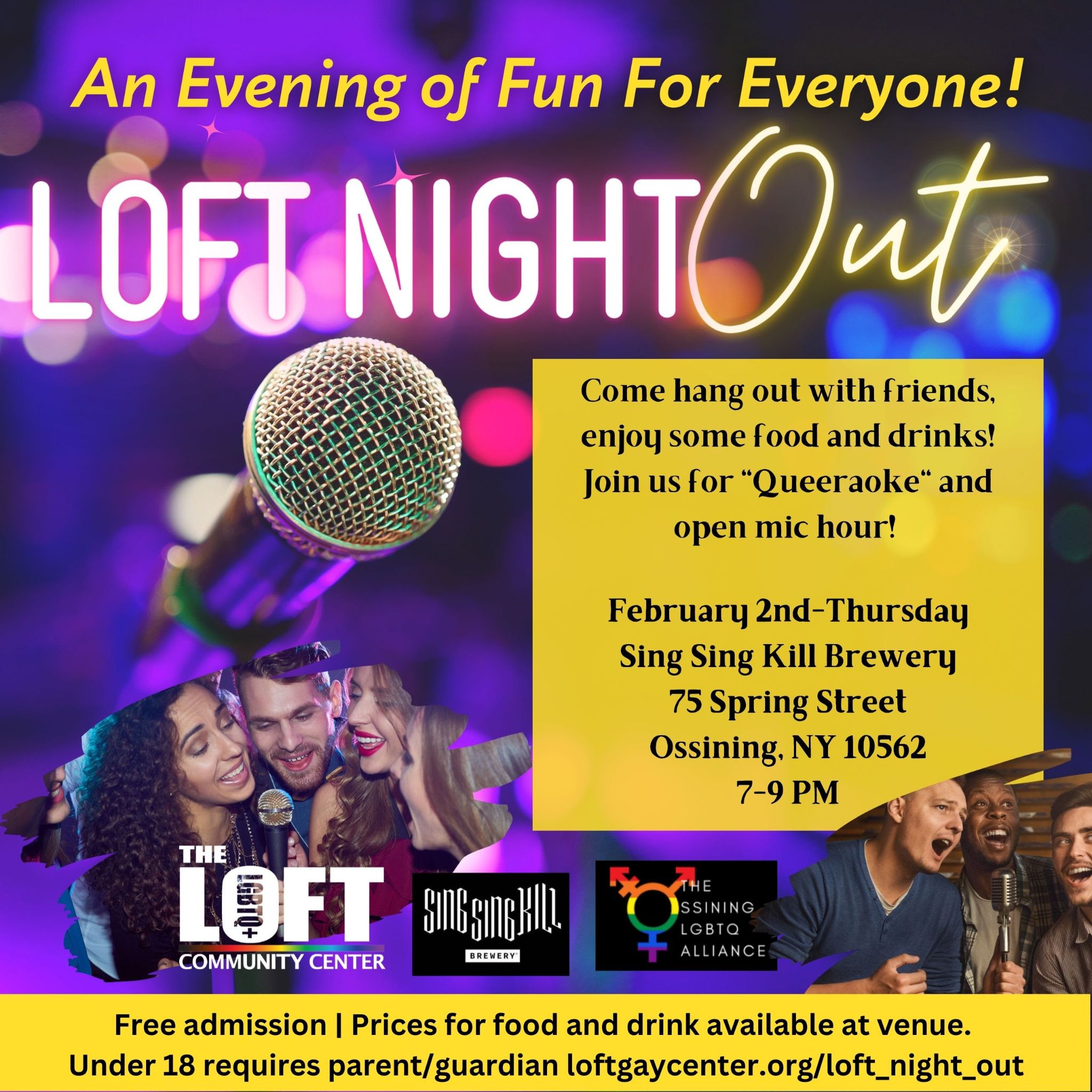 LGBTQ+ Series Kicks-off at Sing Sing Kill Brewery