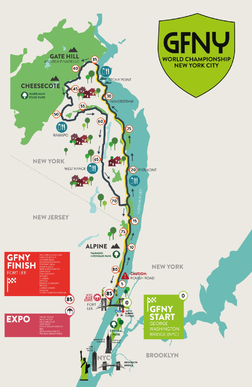 Nyack Street Fair & Gran Fondo Bike Race this Weekend Rockland News