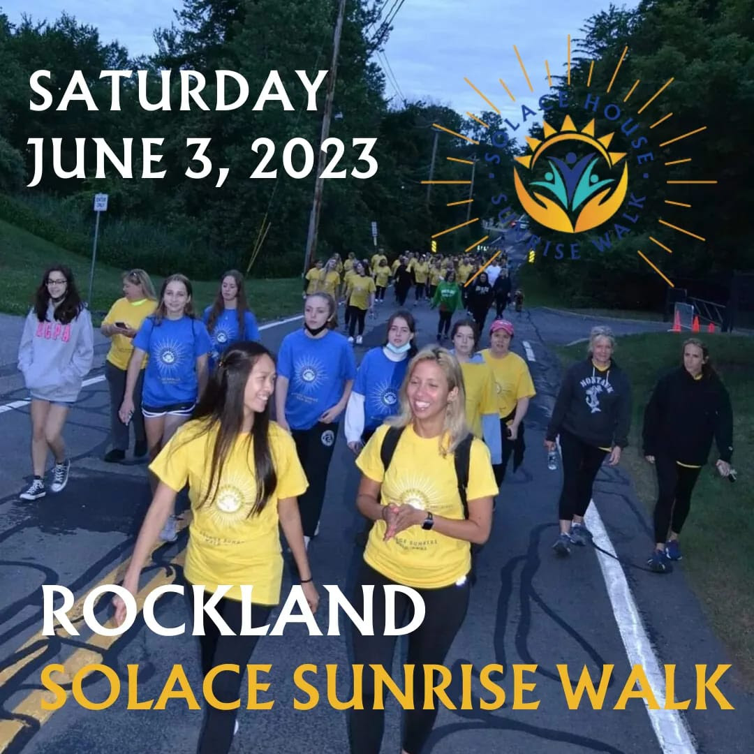 Rockland Solace Sunrise Walk - Rockland News - It's Local that Matters.