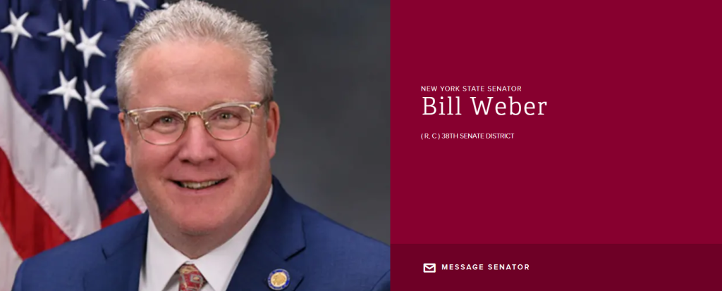 NYS Senator Bill Weber