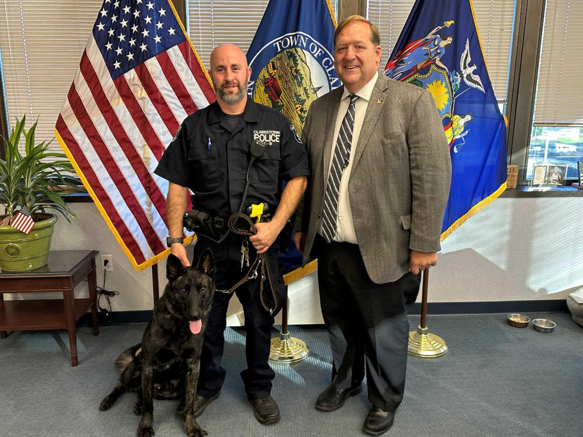 New K-9 Clarkstown Unit: Officer Drescher and K9 Shadow