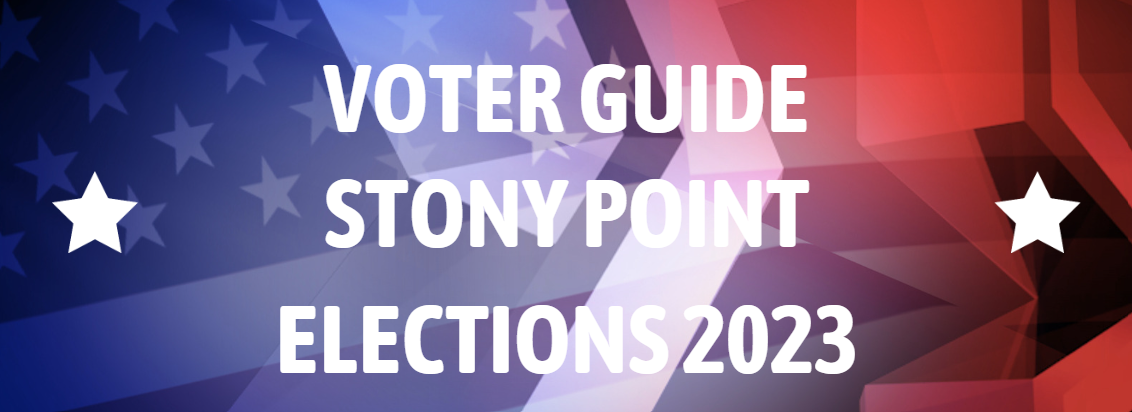 Stony Point Elections – Nov 7 2023