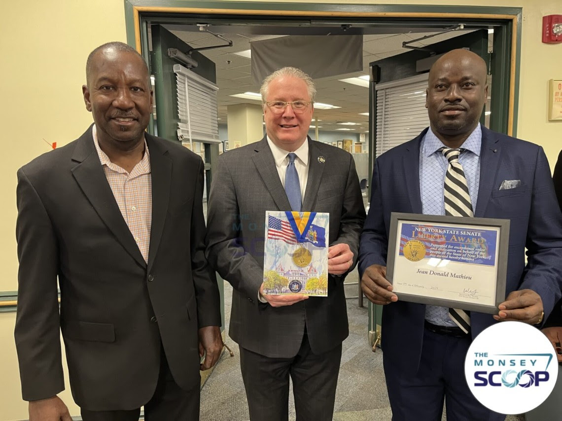 Senator Bill Weber Commends Rockland County Hero Jean Donald Mathieu