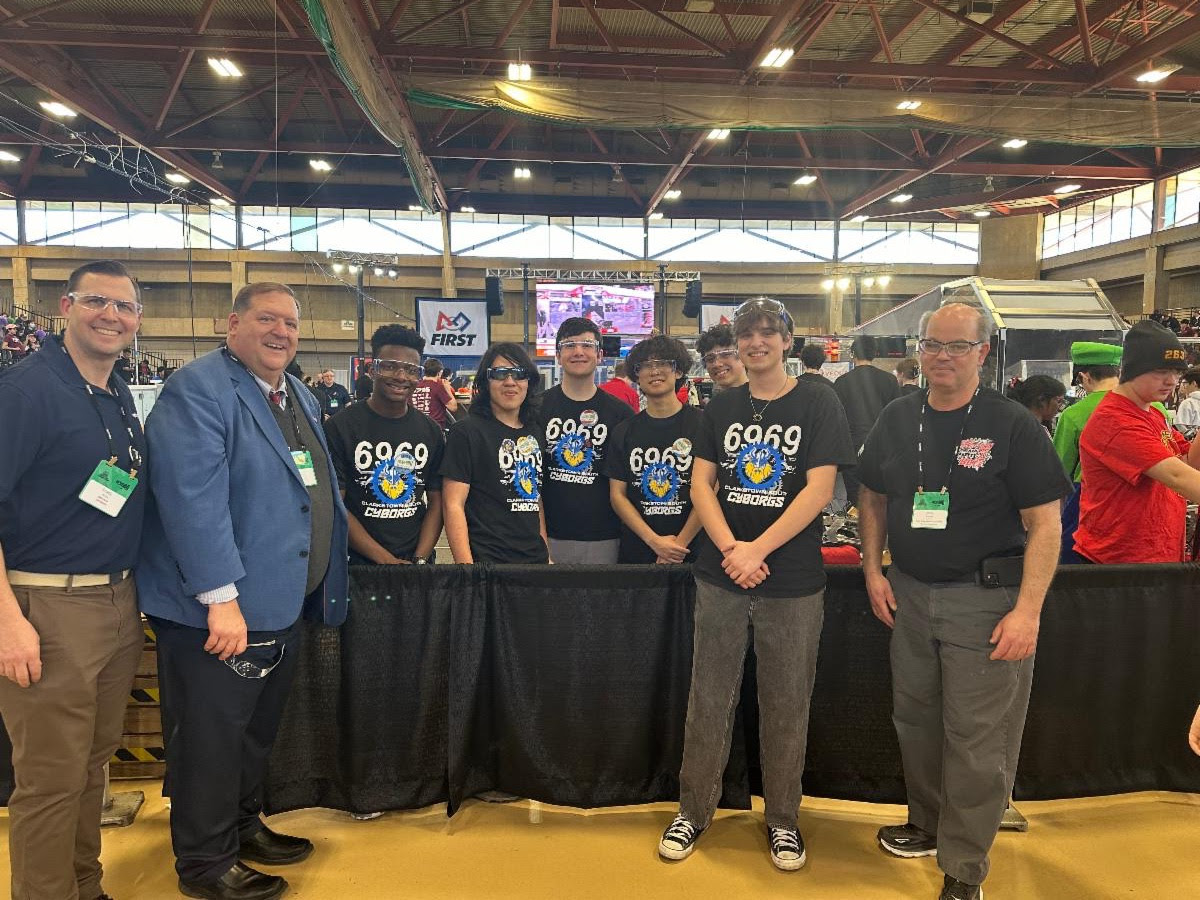 Clarkstown High School Robotics Teams Shine at RCC Competition