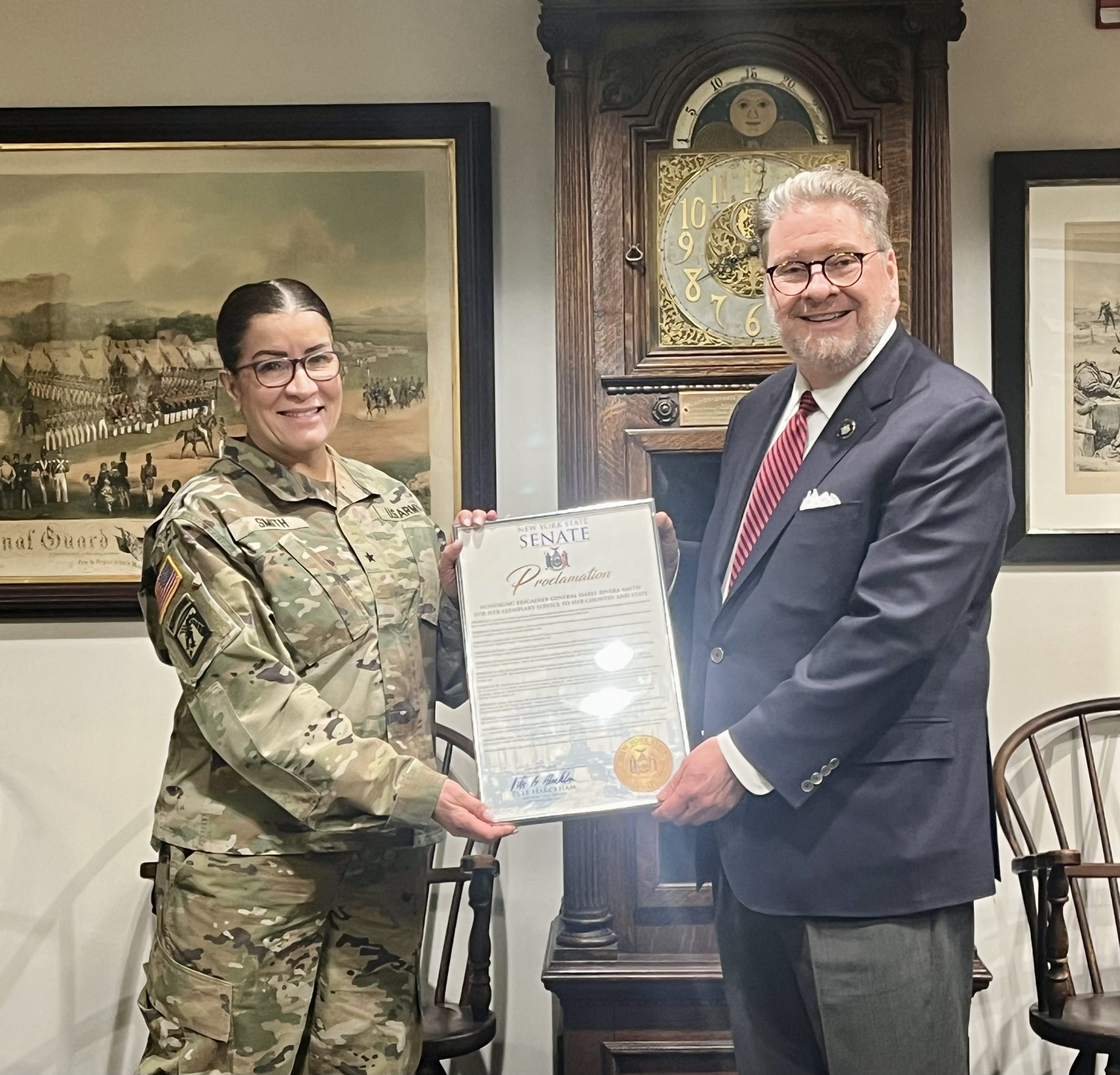 Smith Honored as First Woman, Latina Commander of National Guard’s 53rd Troop Command