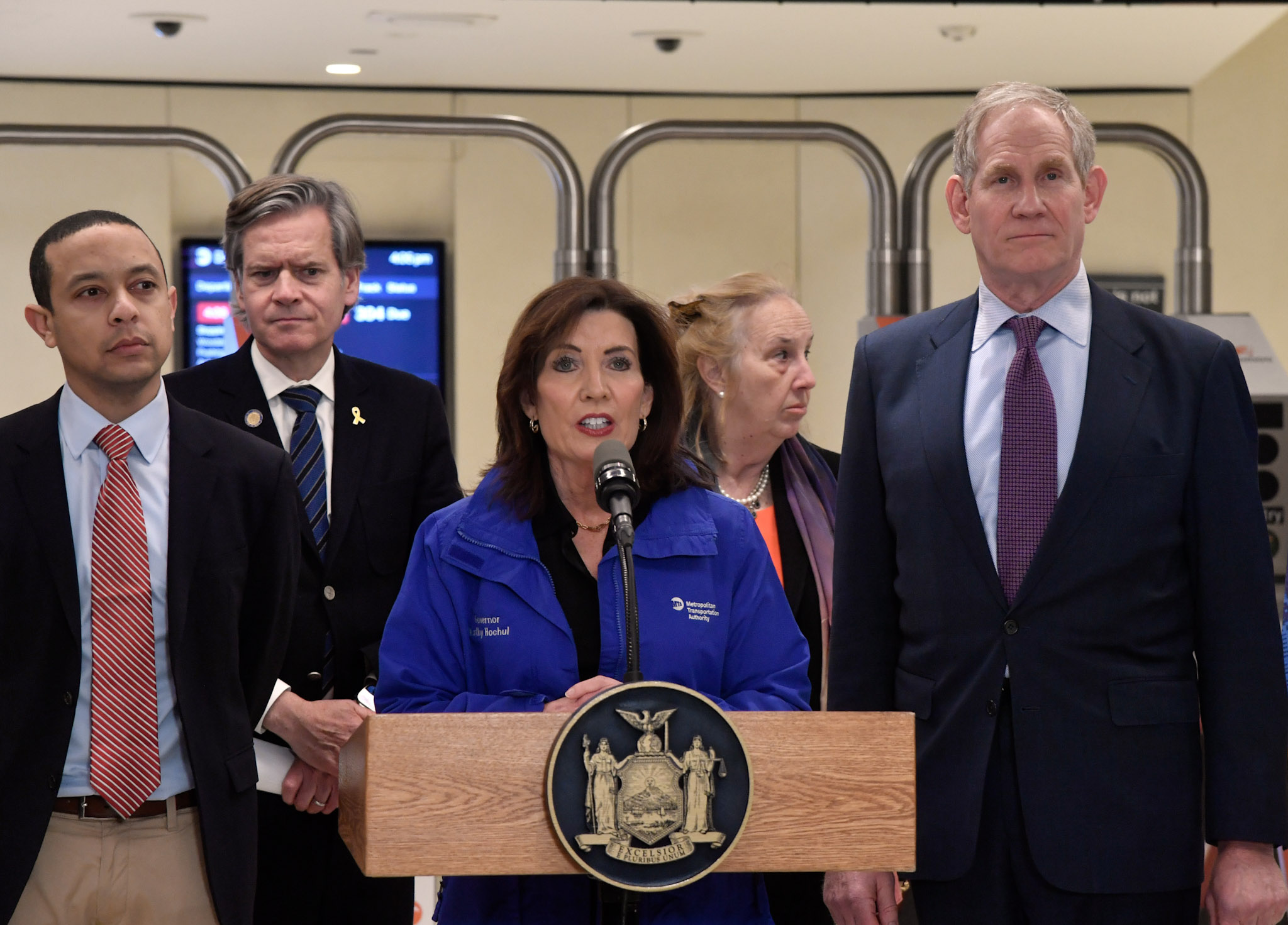 NYS Governor Hochul Discusses MTA Congestion Pricing Halt