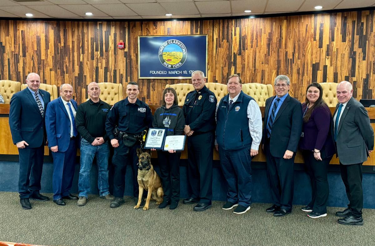 Clarkstown Welcomes New Police K9 Drogo