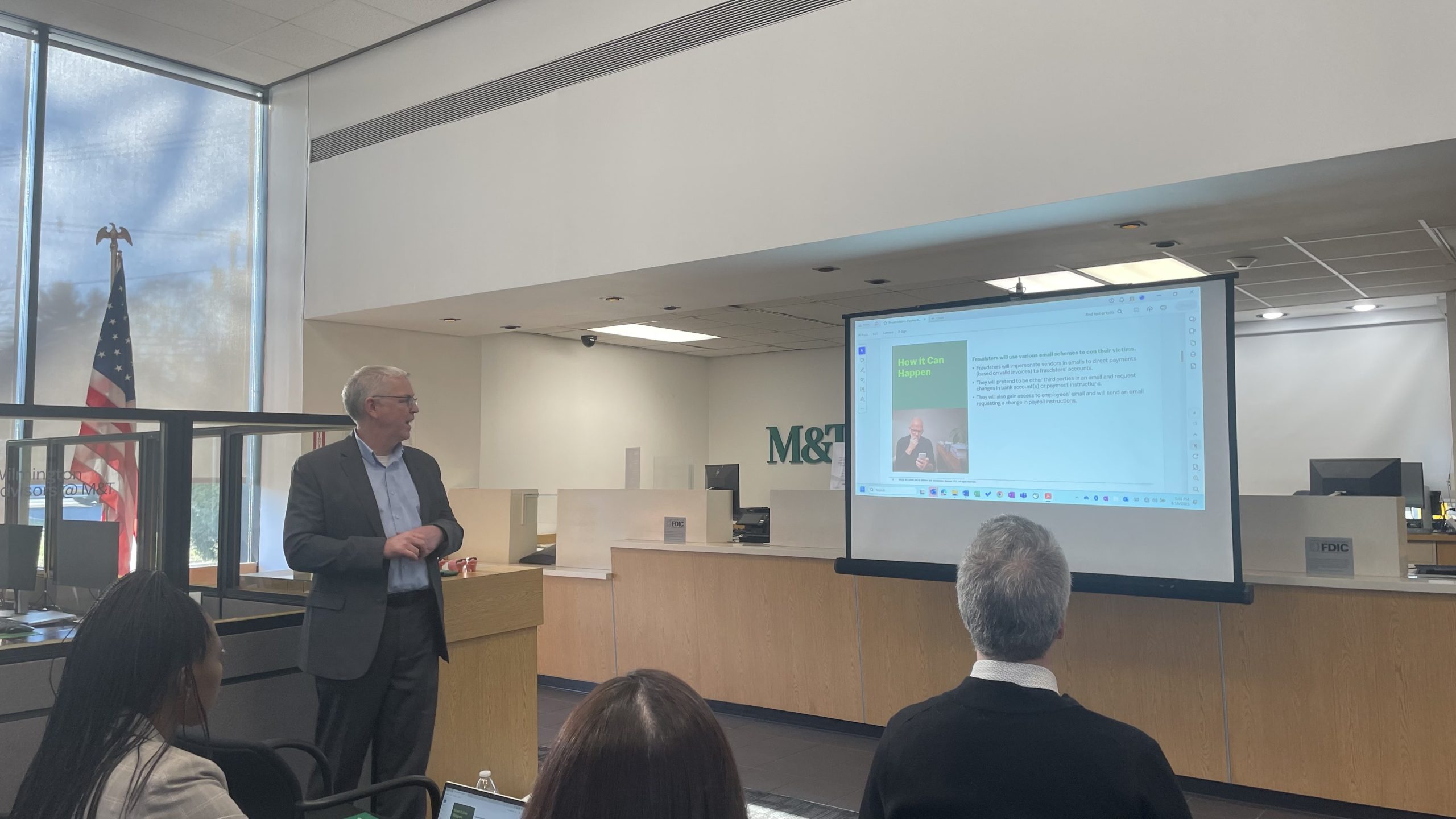 M&T Bank Holds Seminar with RBA on Financial Fraud Prevention
