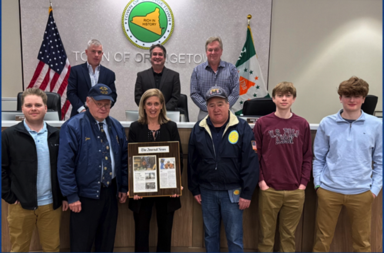 Camp Shanks Museum Director Gray honored by Orangetown Town Board