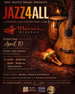 Jazz4All Monthly Concert Series set to Launch in Nyack