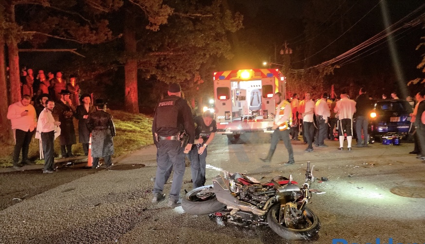 Monsey Motorcycle Crash Leaves Two Injured