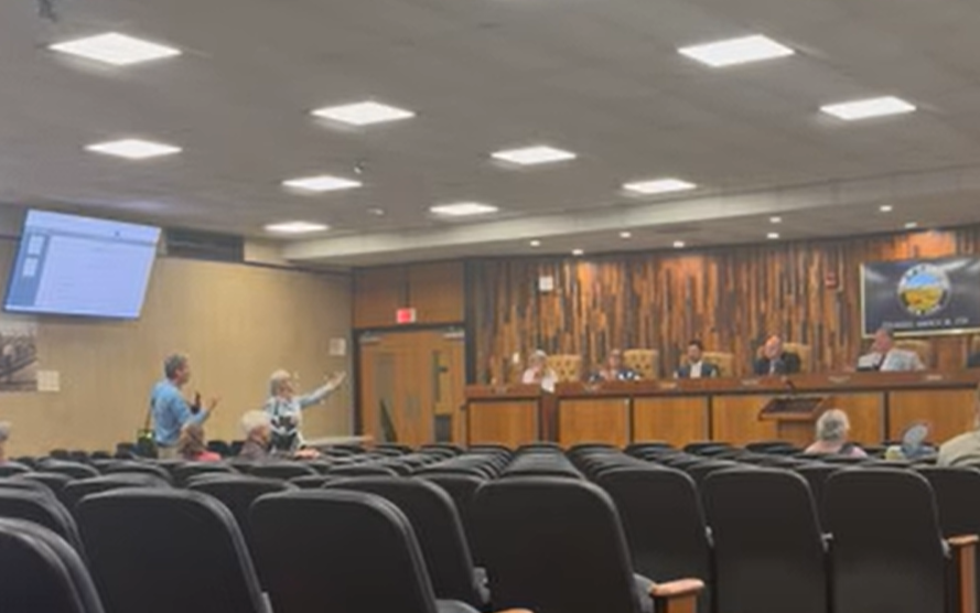 Clarkstown Town Board Meeting Turns into Argument